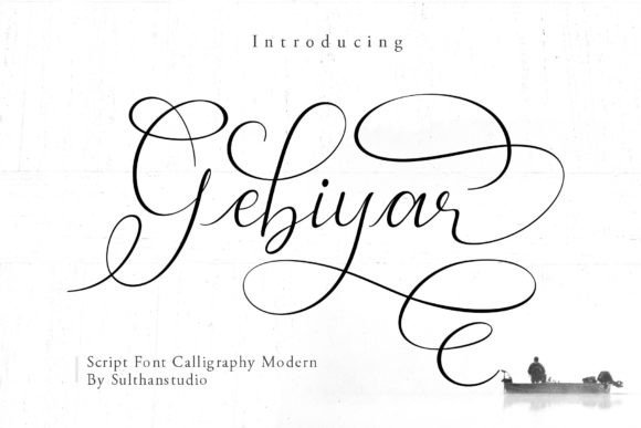 Discovering the Elegance of Gebiyar: A Handwritten Font for Editorial Design