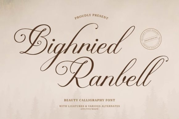 Enhance Your Campaign with Bighried Ranbell Font
