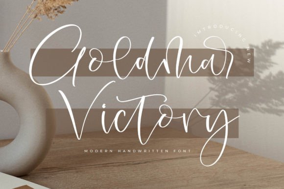 Goldmar Victory: Elevate Your Brand with This Premium Script Font