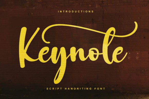 Keynote: A Script Font That Speaks to Your Audience