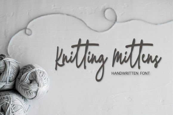 Knitting Mittens: A Typographic Signature for Digital Branding