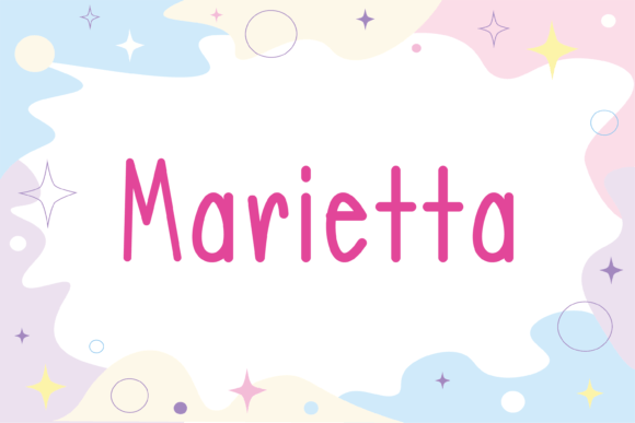 Marietta: A Friendly Handwritten Font for Editorial Warmth