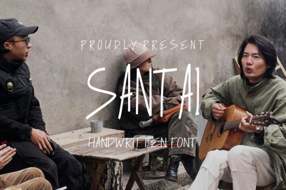 Santai Font: A Creative Gift for Handmade Projects
