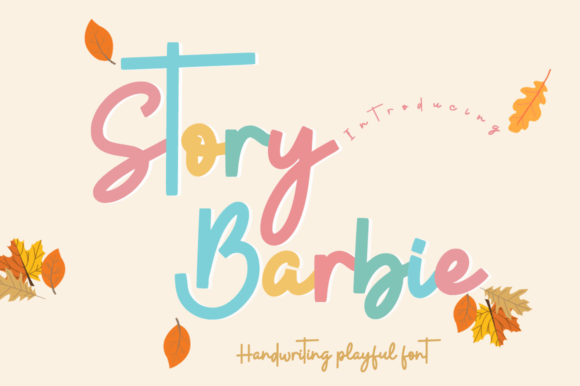 Story Barbie: A Charming and Elegant Font for Editorial Design