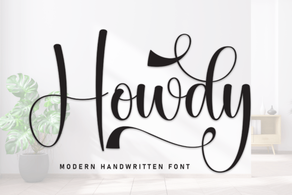 The Howdy Font Adds a Personal Touch to Brand Identity