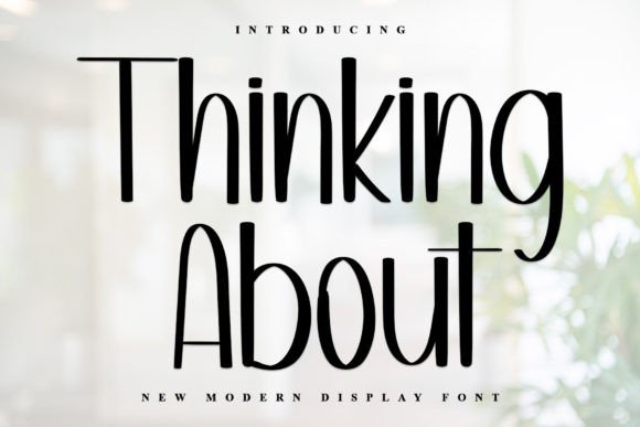 The Thinking About Font: A Festive Typeface for Campaign Impact