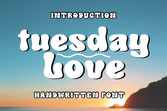 Tuesday Love: A Handwritten Script Font for Authentic Design